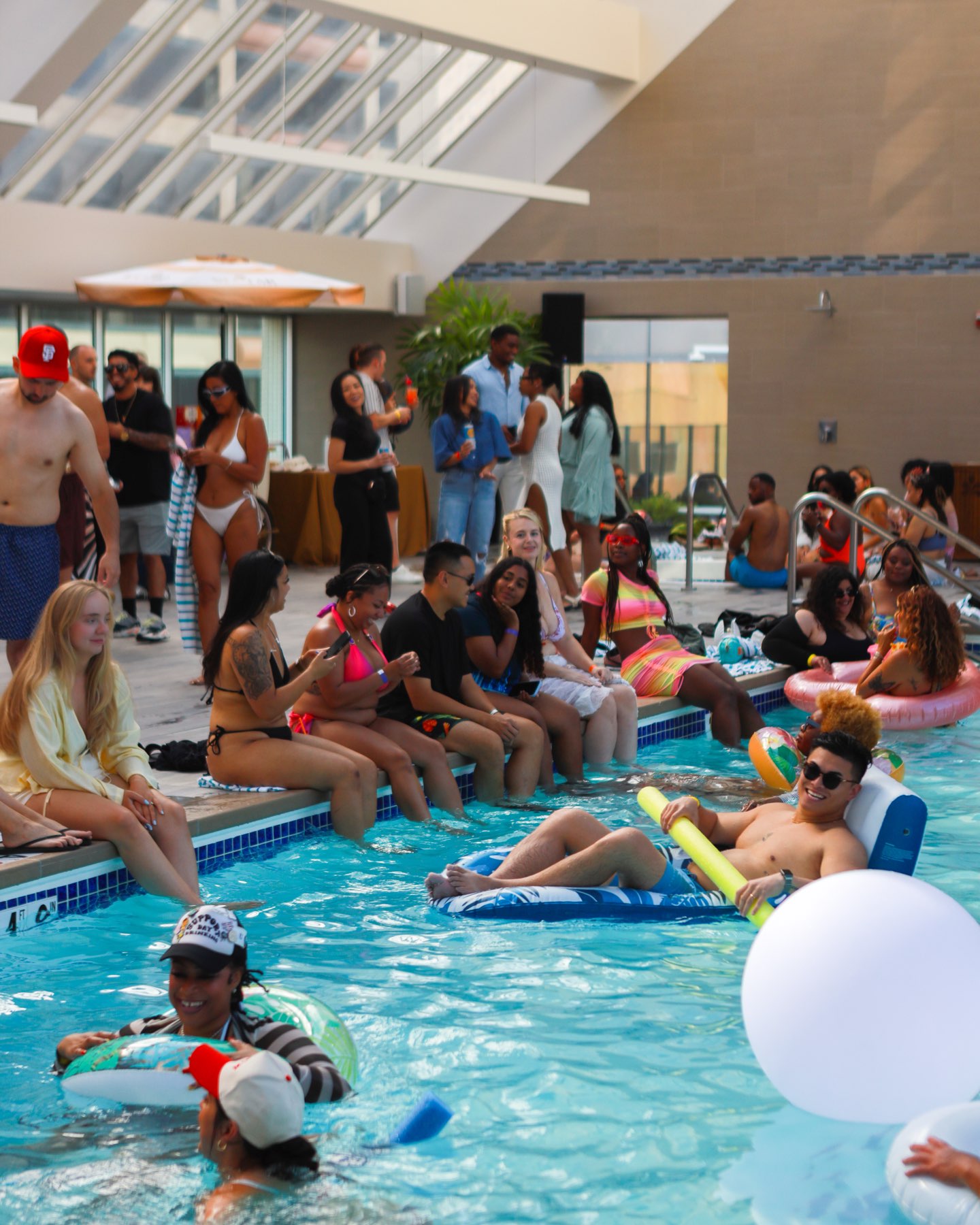 Over The Top pool party at Hotel Nikko San Francisco