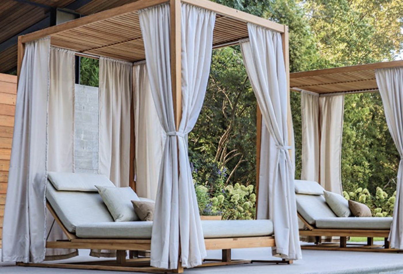 VIP poolside cabana